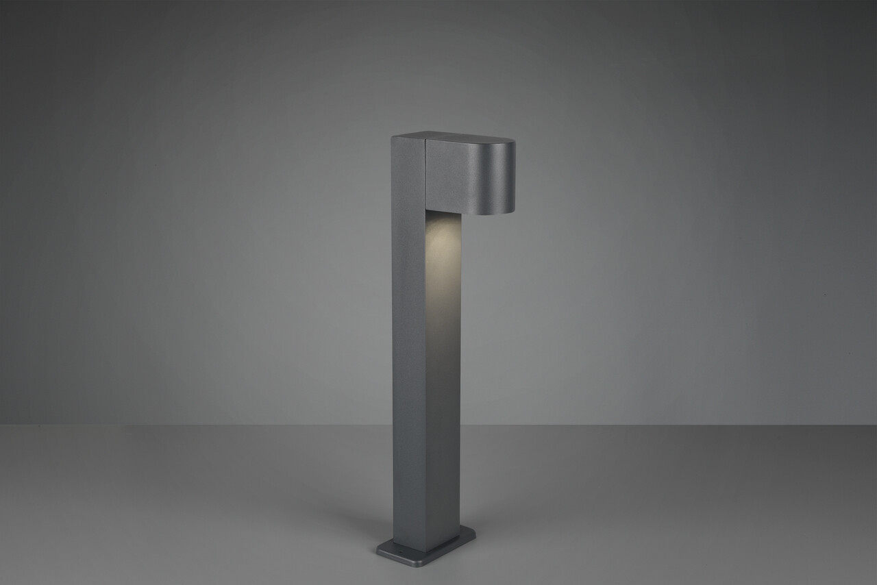 Lampadar de exterior Roya, TRIO, 12x50 cm, 20W, 1x GU10, aluminiu, antracit - imagine 5